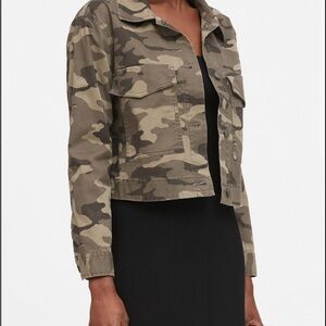 Banana Republic Camouflage Utility Jacket